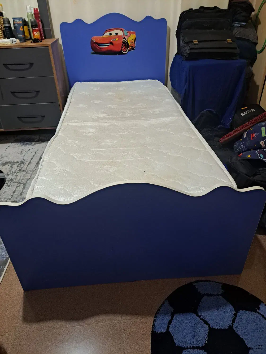 تخت خواب بچگانه|تخت و سرویس خواب|رشت, گلسار|دیوار