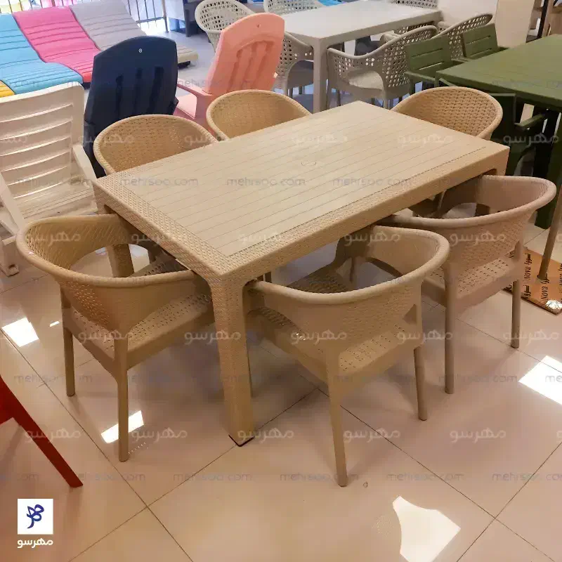 میزوصندلی نهارخوری کد 992|میز و صندلی غذاخوری|اهواز, ناحیه صنعتی کارون|دیوار