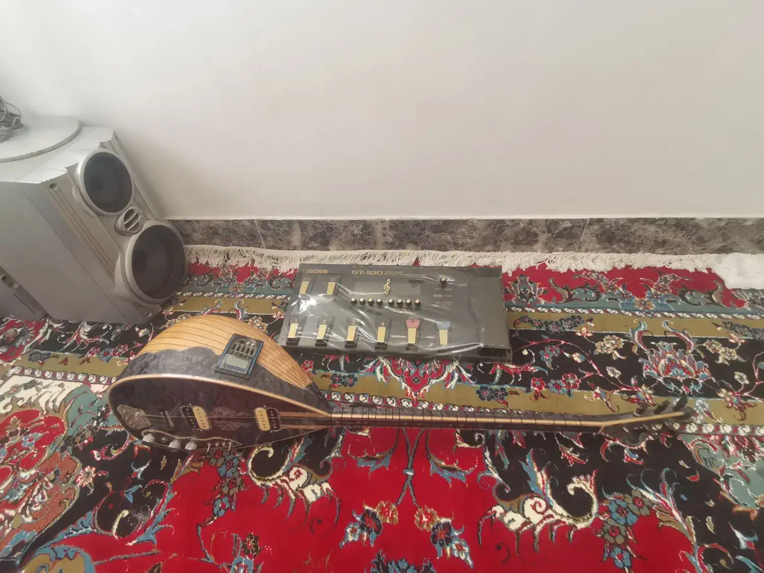 ساز برقی ترکیه اصل و جی تی 100 در حد اکبند|گیتار، بیس، امپلیفایر|پیرانشهر, |دیوار