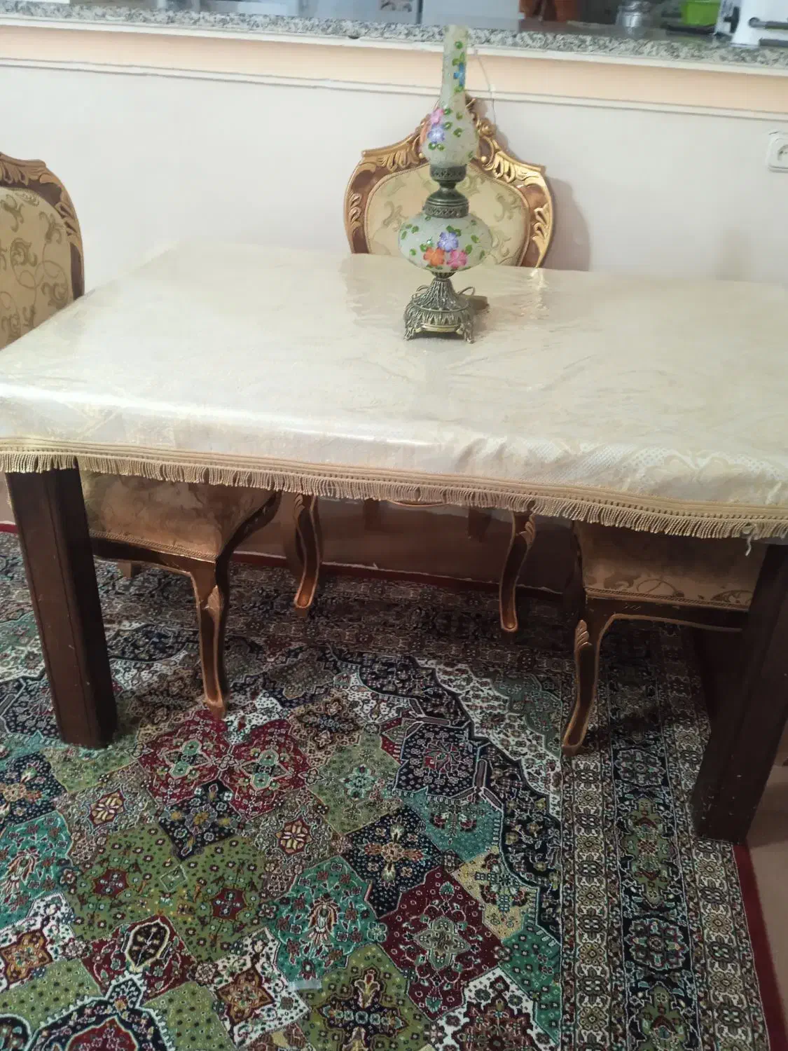 میز ناهارخوری ۴نفره تک|میز و صندلی غذاخوری|مشهد, سرافرازان|دیوار