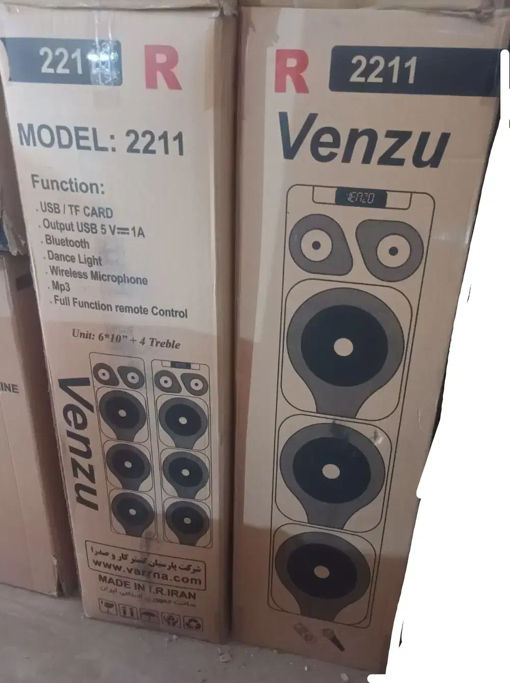 اسپیکر ونزو2211|سیستم صوتی خانگی|مشهد, رباط طرق|دیوار