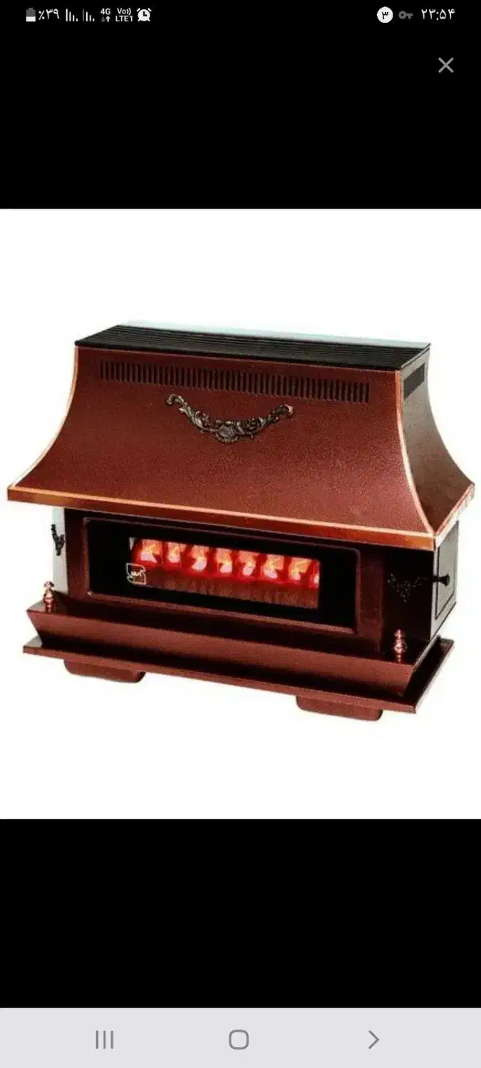 بخاری طرح شومینه برفاب|بخاری، هیتر، شومینه|فردیس, شهرک راه آهن|دیوار