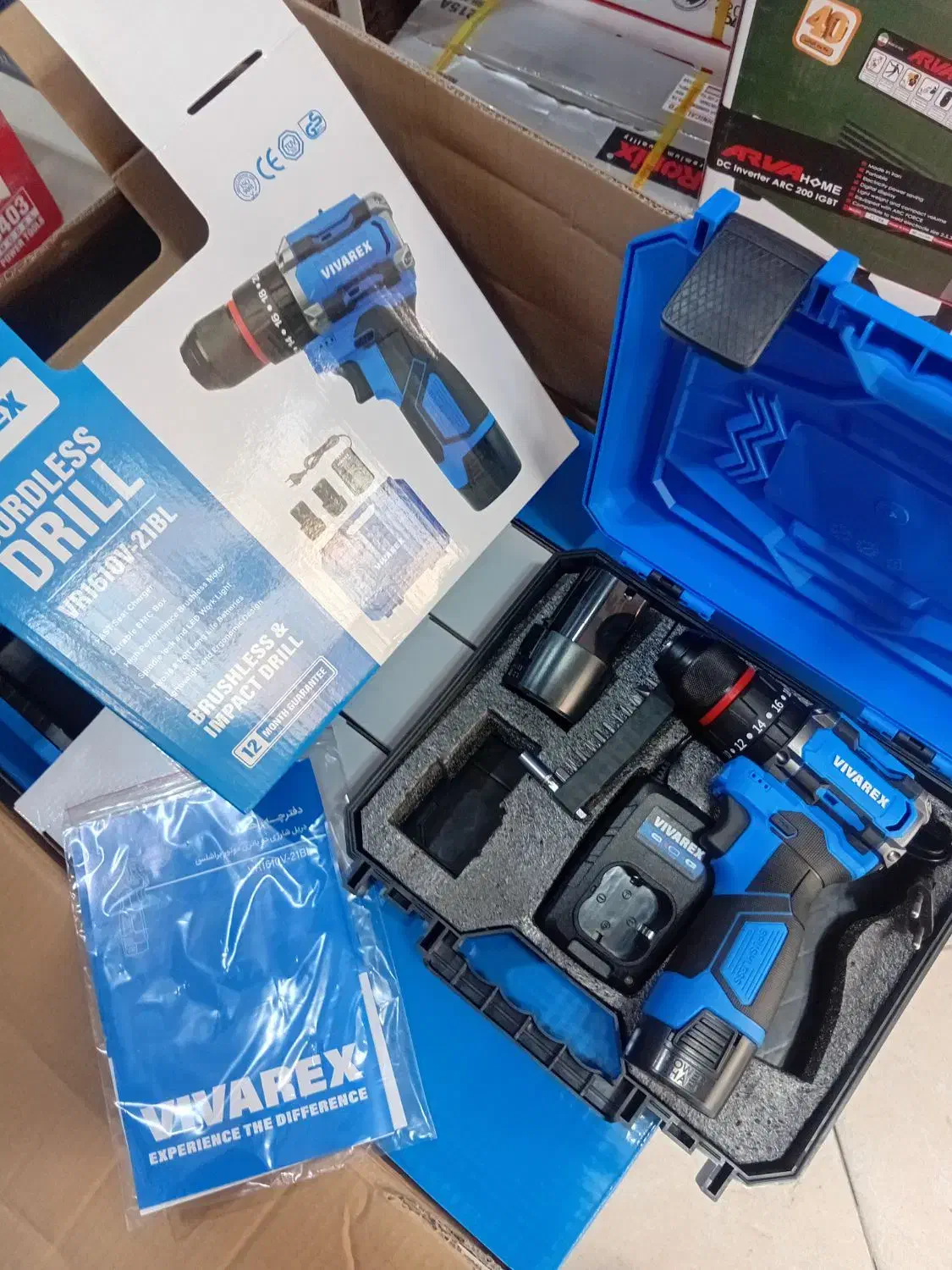 دلر شارژی 16ولت ویوارکس چکشی|ابزارآلات|مشهد, نوید|دیوار