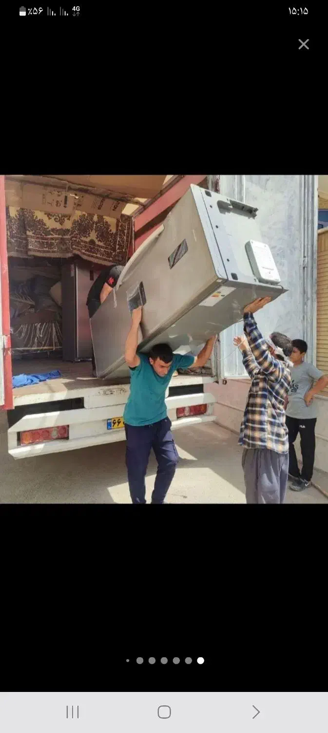 اسباب کشی منزل باکارگر و خاور مسقف ۶متری یوسفی|خدمات حمل و نقل|گنبد کاووس, |دیوار