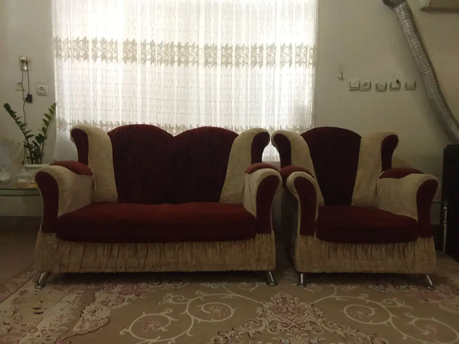 مبل راحتی 7 نفره|مبلمان خانگی و میز عسلی|دامغان, |دیوار