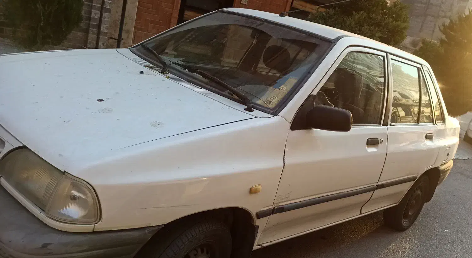 پراید ۸۶ سفید|خودرو سواری و وانت|قزوین, |دیوار