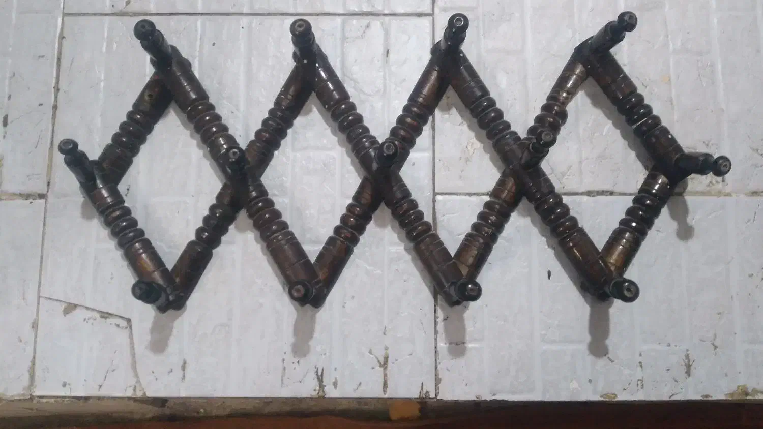 رخت آویز چوبی قدیمی|کلکسیون و سرگرمی|زاهدان, |دیوار