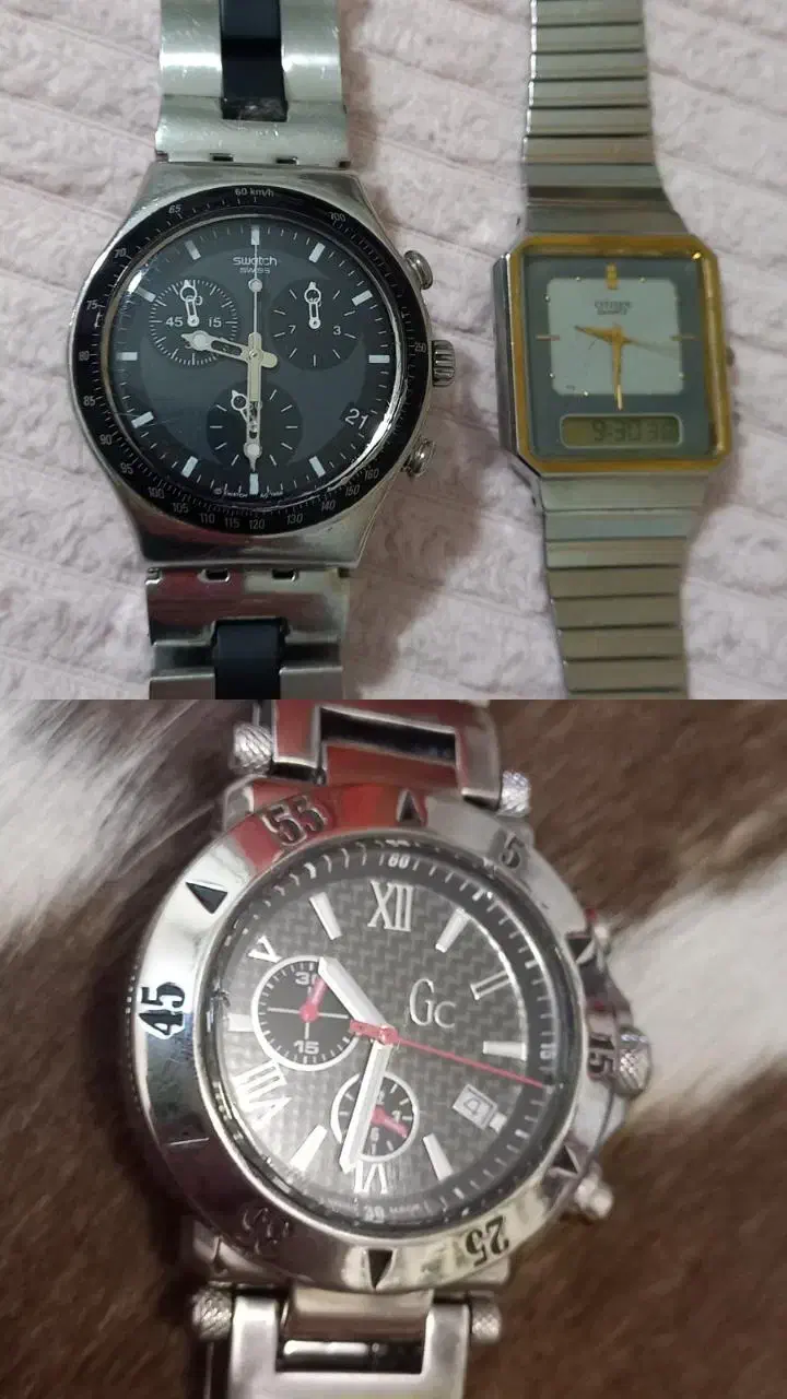 ساعت سواچ کرج .ساعت سیتیزن دو زمانه.ساعت گس|ساعت|تهران, اختیاریه|دیوار