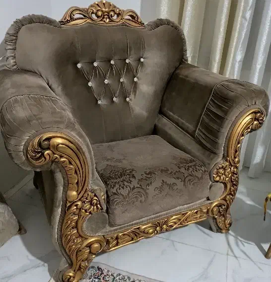 سرویس مبل ۷ نفره|مبلمان خانگی و میز عسلی|تربت جام, فاز ۲ فرهنگیان|دیوار