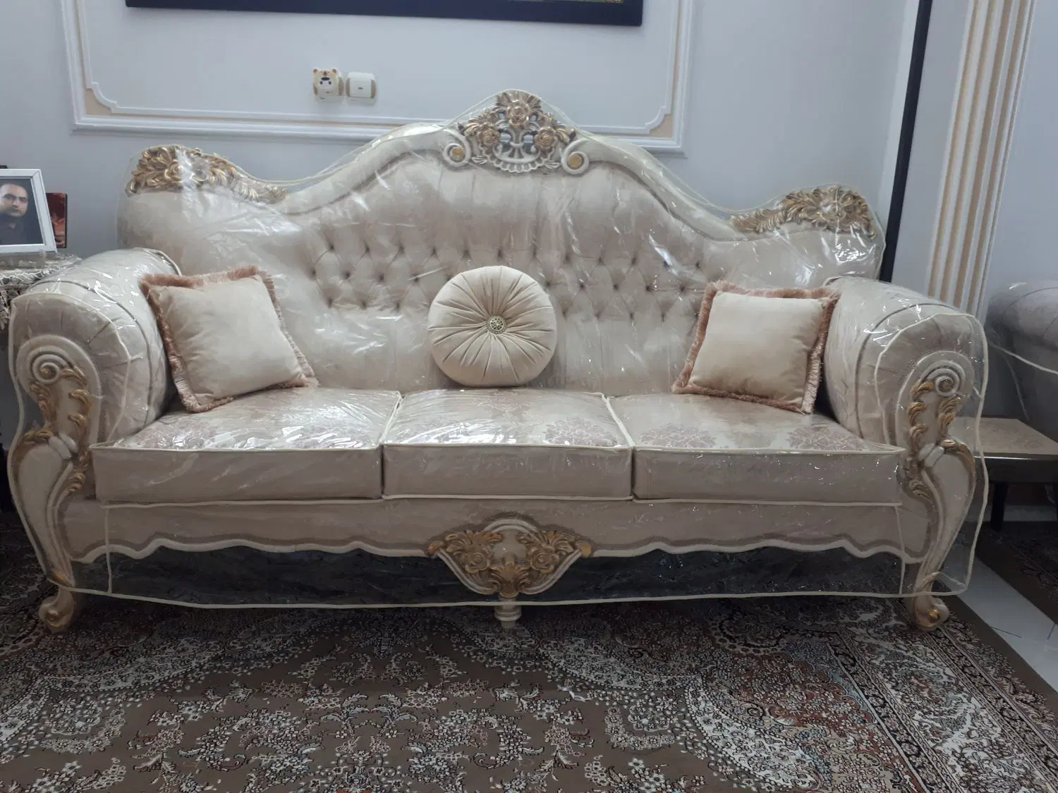 کاور مبل ژلاتینی خارجی|مبلمان خانگی و میز عسلی|کرج, کوی کارمندان جنوبی|دیوار