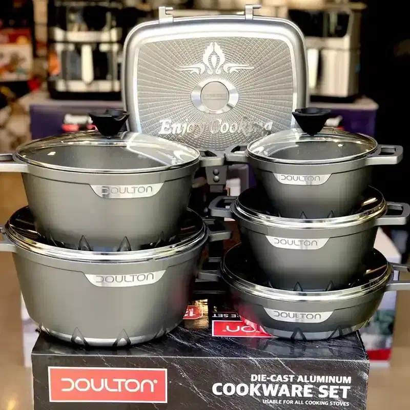 سرویس قابلمه چدن دالتون|ظروف پختوپز|یزد, |دیوار