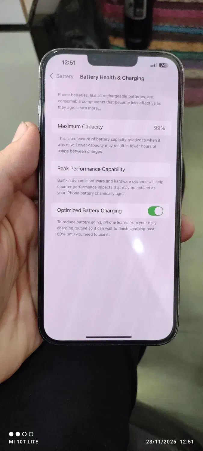 iphone 13 pro max 256gig|موبایل|مشگین شهر, |دیوار