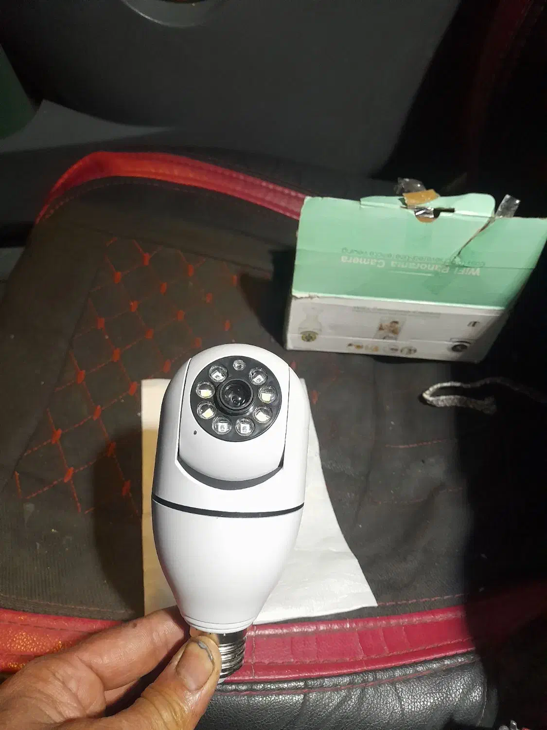 دوبین لامپی|لامپ و چراغ|فیروزه, |دیوار