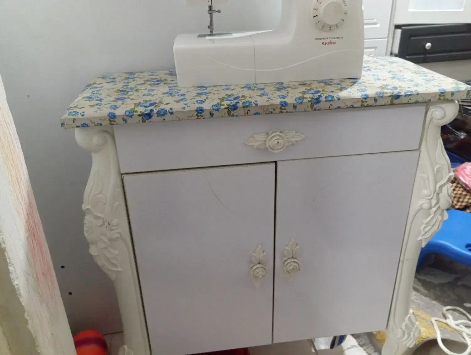 چرخ خیاطی کاچیران مدل نرگس|چرخ خیاطی و ریسندگی|قرچک, زیبا شهر|دیوار