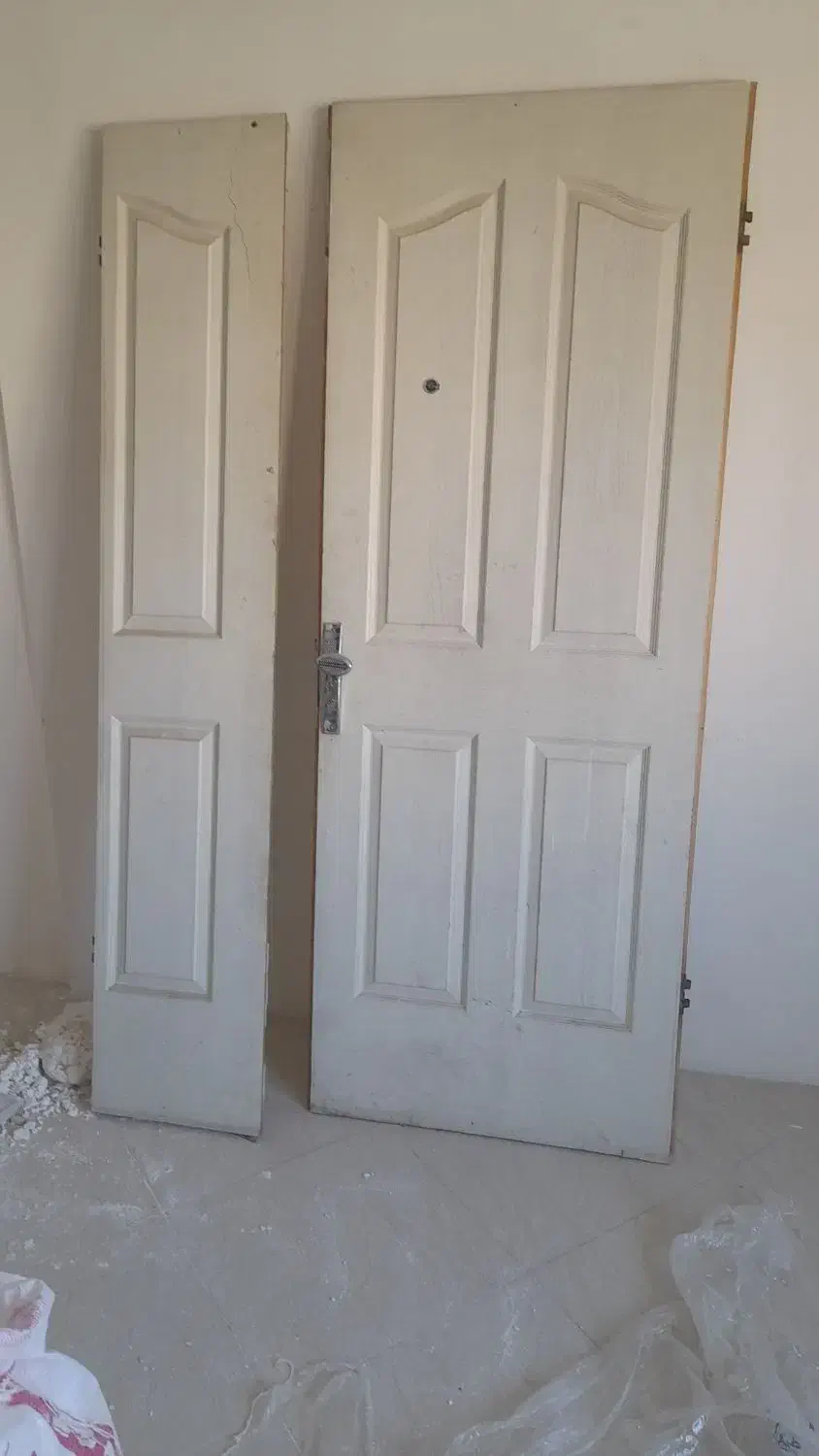 درب دو لک چوبی|مصالح و تجهیزات ساختمان|گلبهار, شهر جدید گلبهار|دیوار