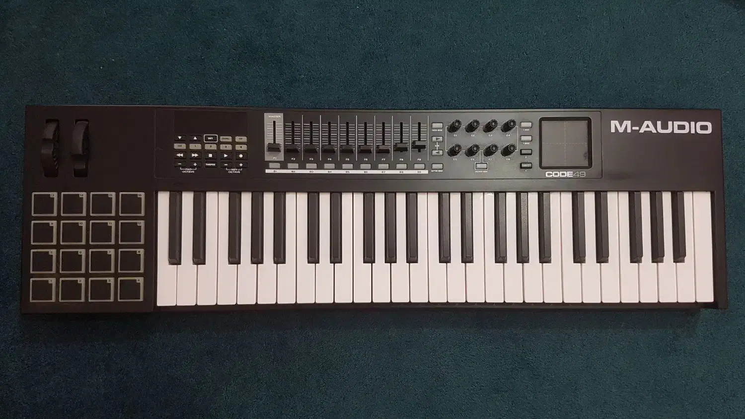 میدی کنترلر ام آیدیو M-Audio code 49|پیانو، کیبورد، آکاردئون|تهران, خرمشهر|دیوار