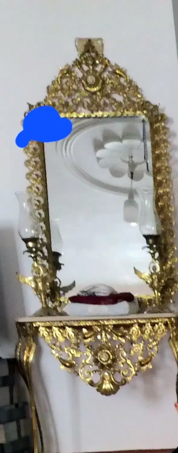 برنز|آینه|زنجان, |دیوار