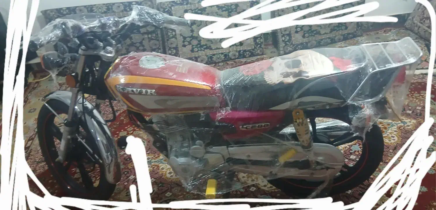 موتور ۲۰۰ کویر|موتورسیکلت|تاکستان, |دیوار