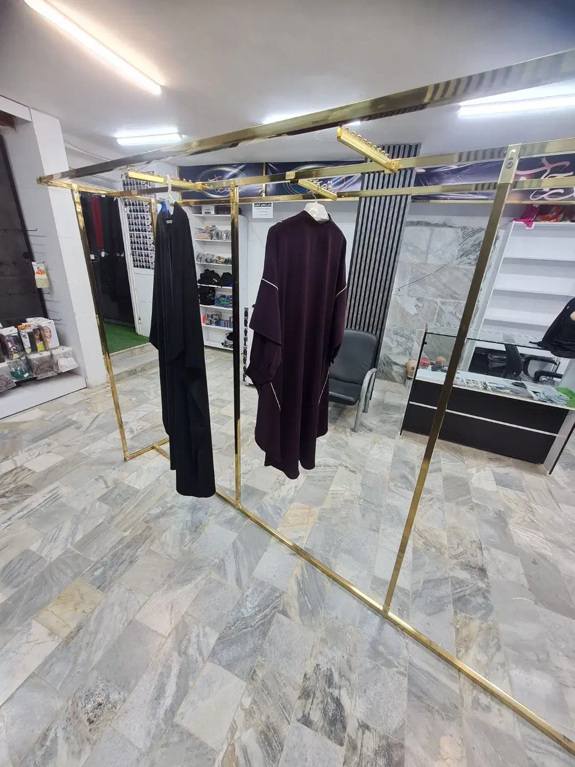 رگال استیل طلایی|بندرخت و رخت‌آویز|بیجار, |دیوار