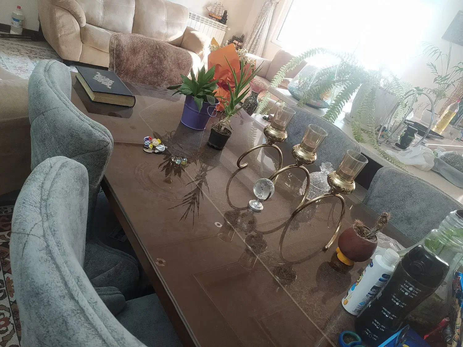 شیشه میز ناهارخوری|مبلمان خانگی و میز عسلی|تهران, دهم فروردین|دیوار