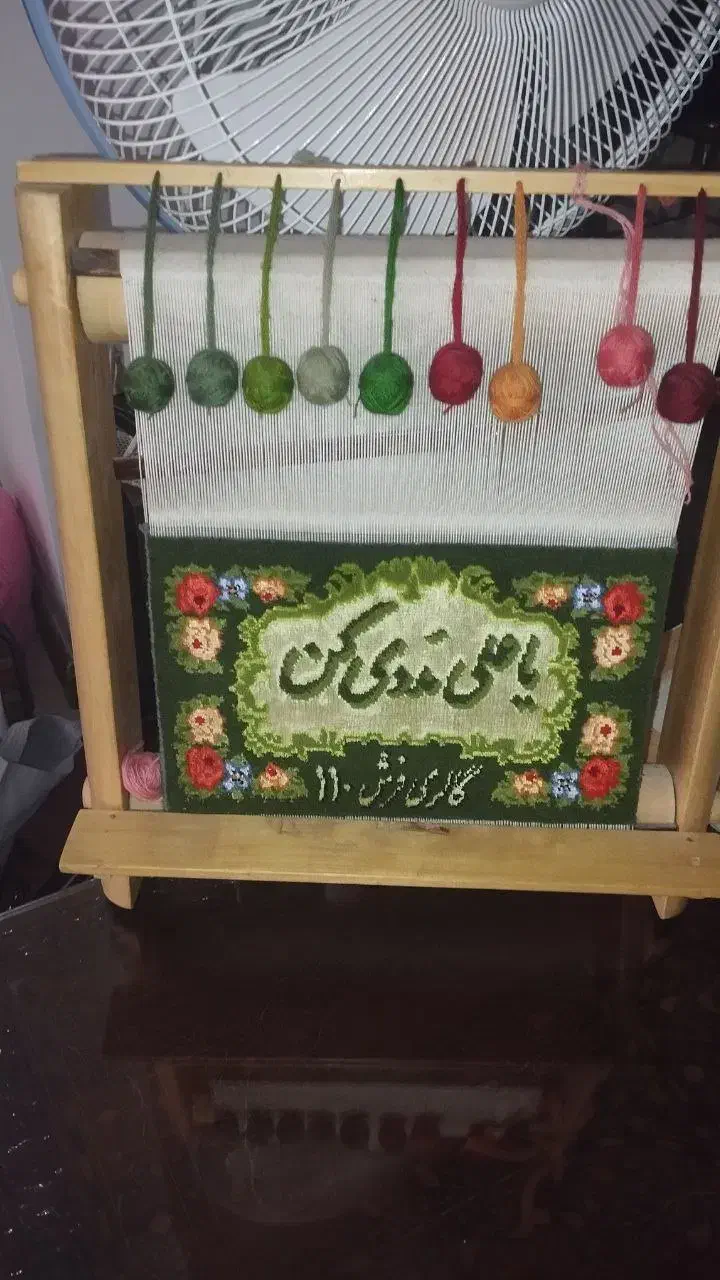 مکرومه و دار قالی|صنایع دستی و سایر لوازم تزئینی|تهران, گلستان (شهرک راه آهن)|دیوار