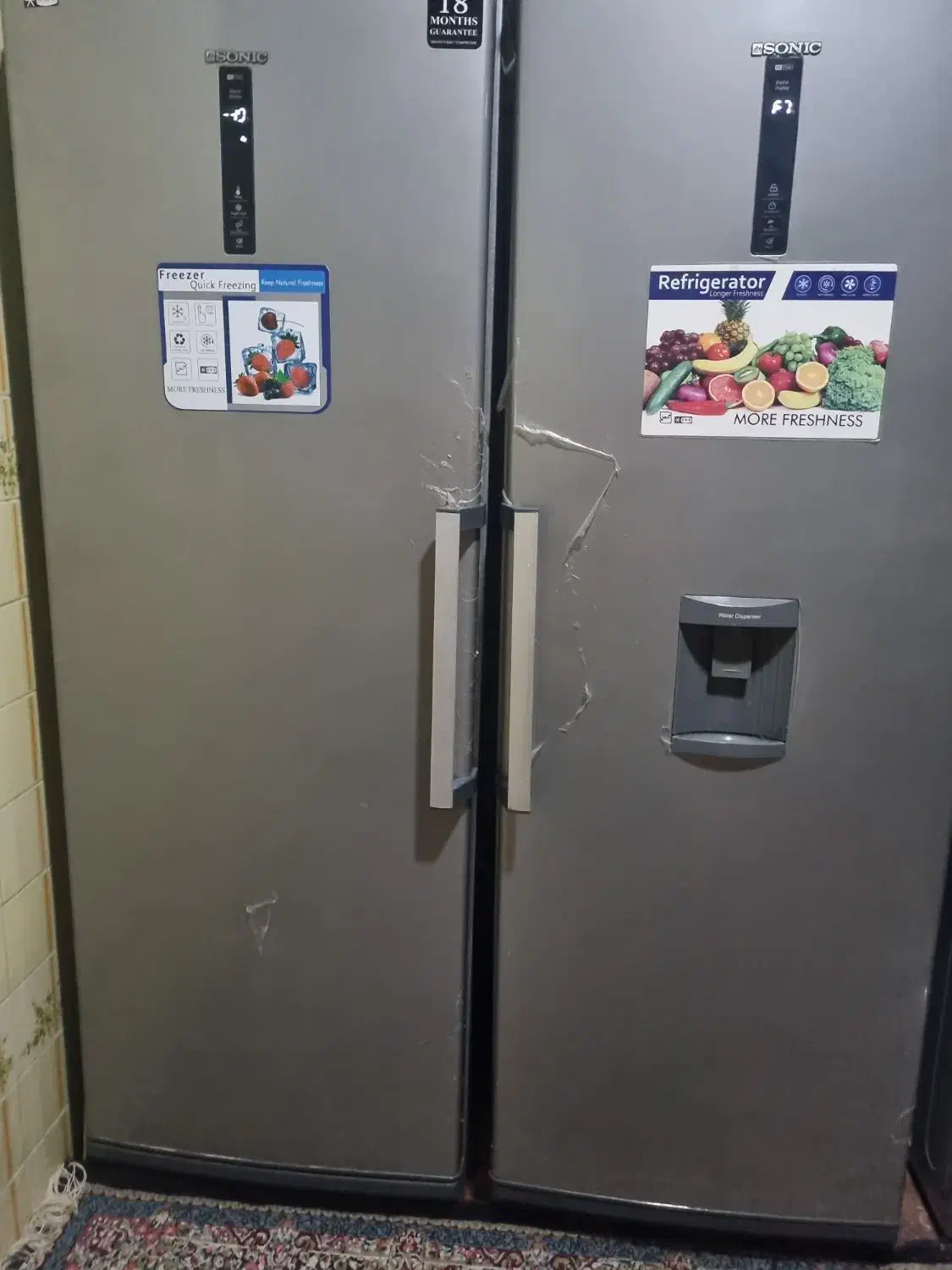 یخچال فریزردو قلو|یخچال و فریزر|زاهدان, |دیوار