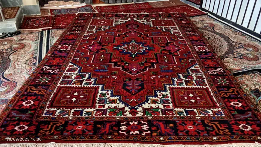 فرش دستباف چشمه زان|فرش|اهر, |دیوار