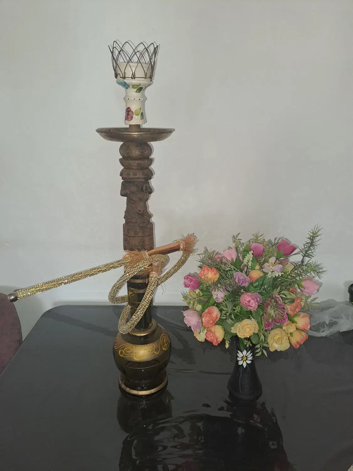 قلیون چوب گردو|کلکسیون و سرگرمی|شیراز, سفیرشمالی|دیوار