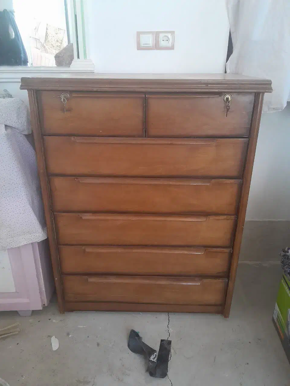 دراور ۶ کشو|جاکفشی، کمد، دراور|نائین, |دیوار