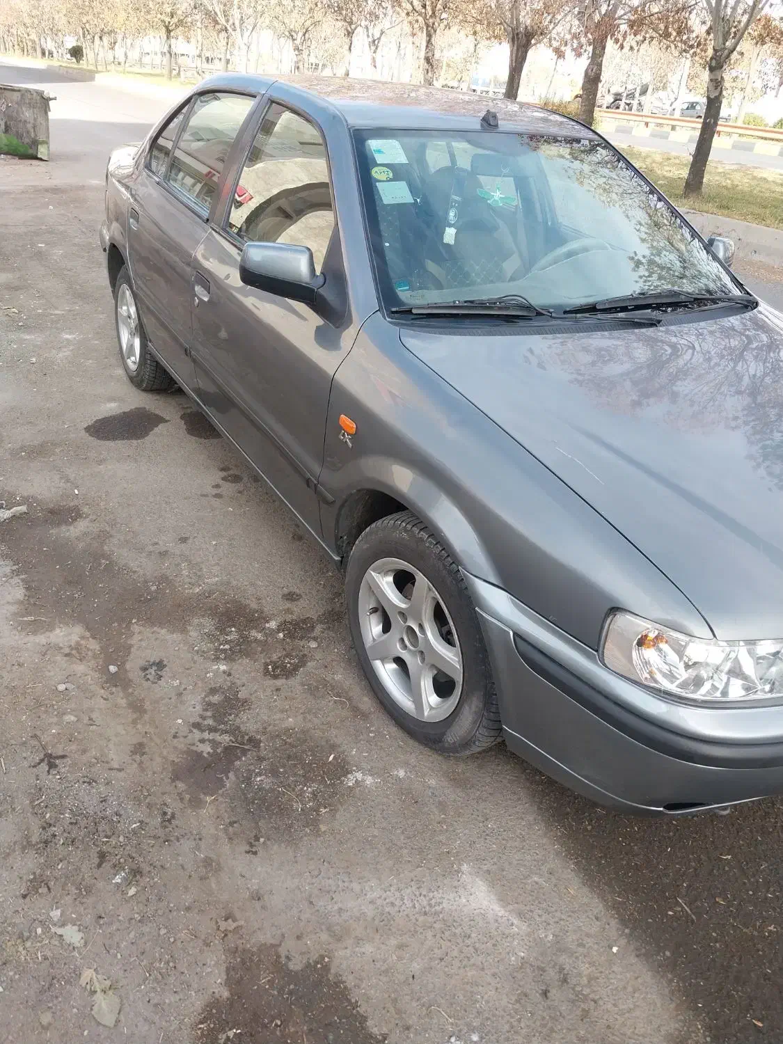 سمند خاکستری مدل ۸۸|خودرو سواری و وانت|دهگلان, |دیوار