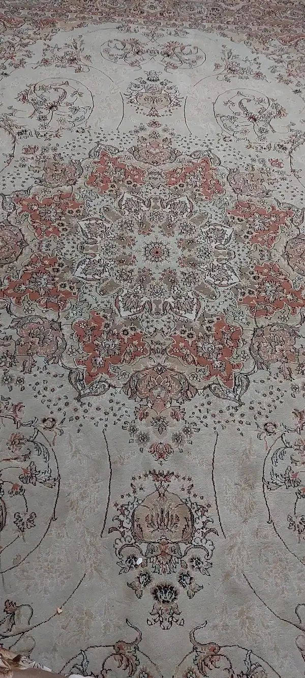 فروش یک جفت قالی صد درصد اکرلیک|فرش|بروجن, |دیوار