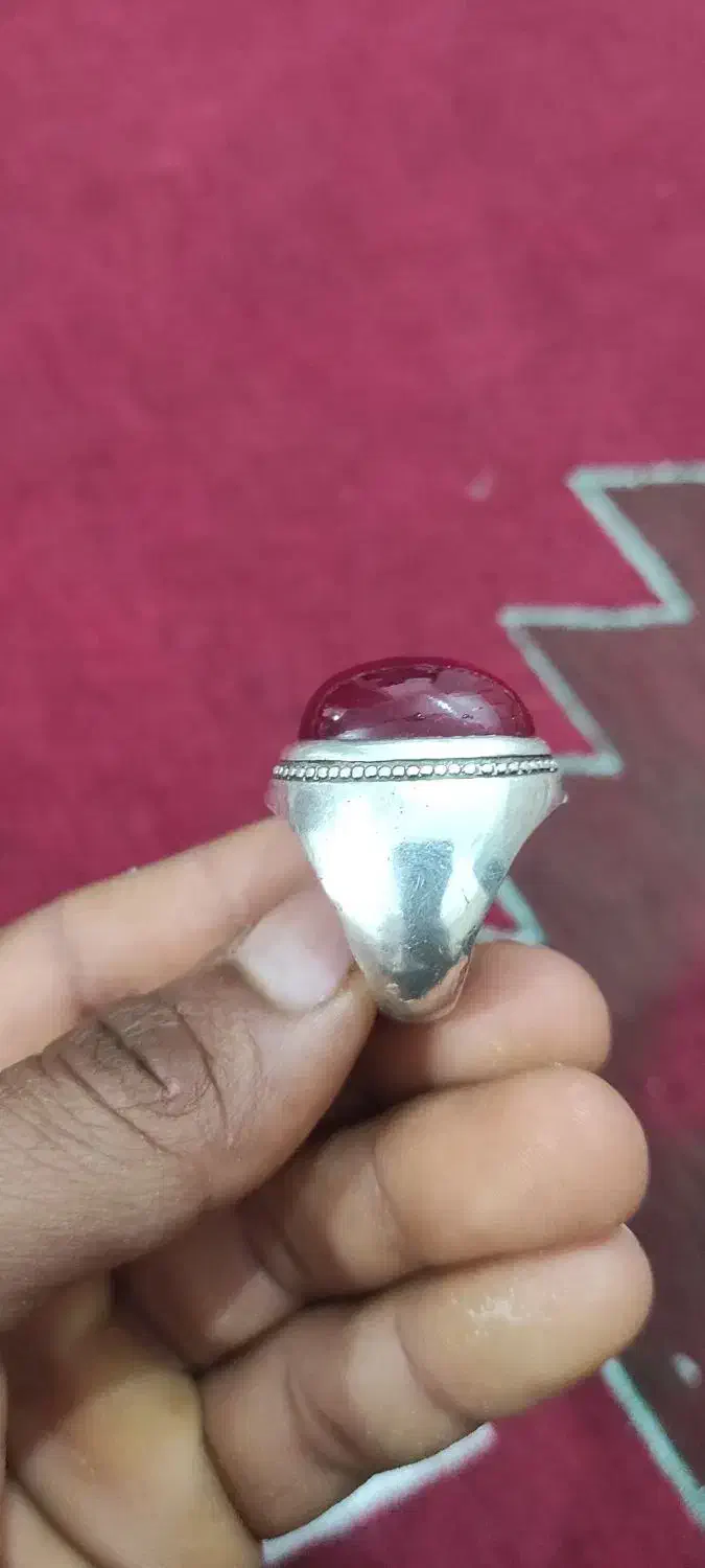 انگشتر یاقوت رکاب دستساز|جواهرات|شادگان, |دیوار