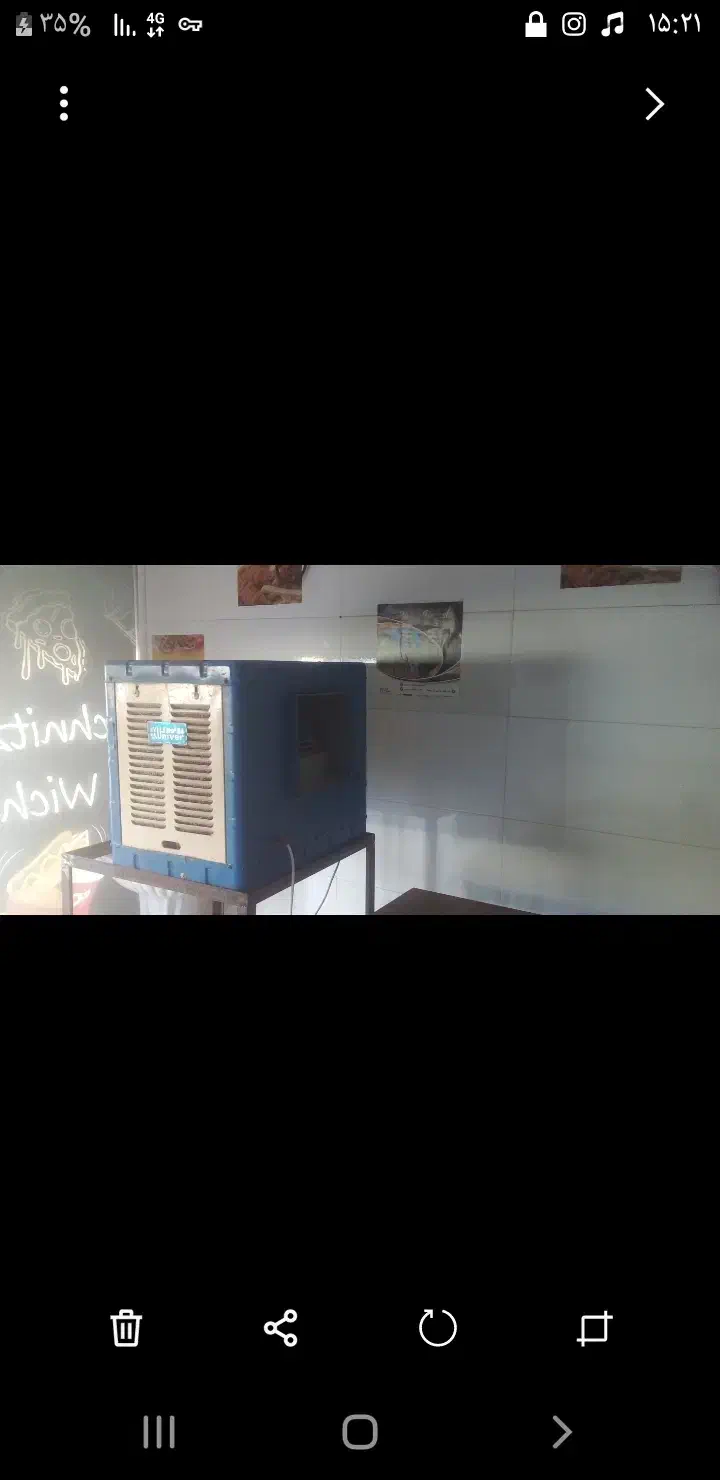 هواکش وکولرآبی رومیزی|سایر لوازم برقی|نیشابور, سرآب کوشک|دیوار