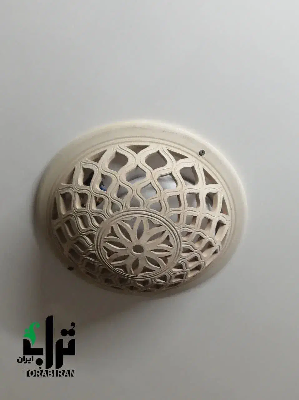 چراغ سفالی|لوستر و چراغ آویز|یزد, |دیوار