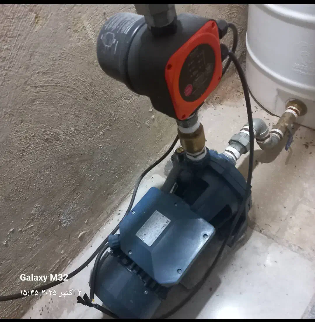 پمپ آب ست کنترل مخزن آب|مصالح و تجهیزات ساختمان|بومهن, |دیوار