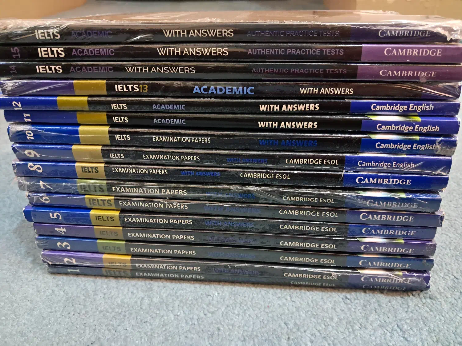 مجموعه کامل ۱۶ جلدی آزمونهای آیلتس کمبریج|کتاب و مجله آموزشی|کرج, شهرک جهاننما|دیوار