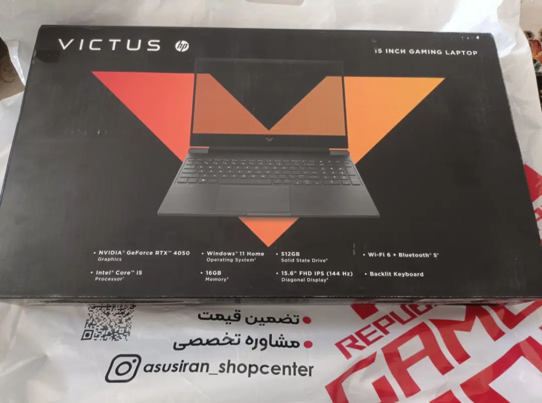 لپتاپ hp victus|رایانه همراه|دهلران, |دیوار