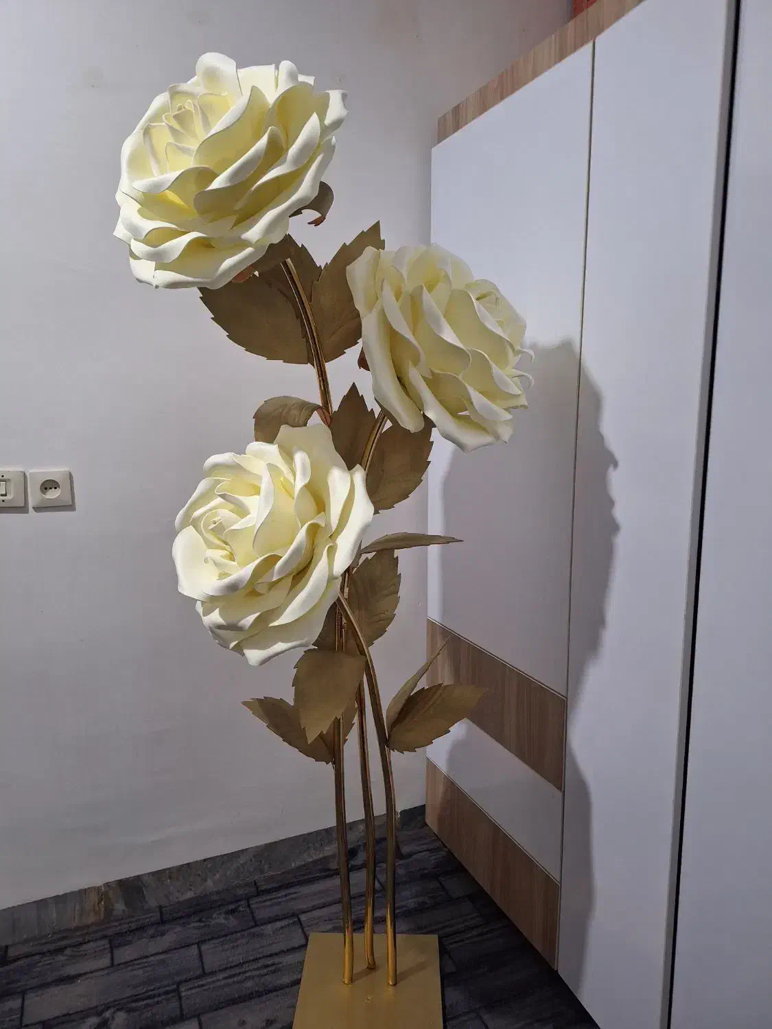 گل های فومی سالنی|گل مصنوعی|شیراز, شهرک قمشه|دیوار