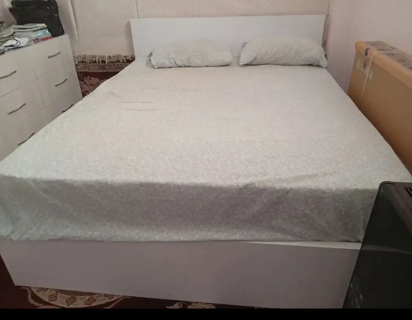 فروش تخت دونفره بدون دوتشک|تشک تختخواب|بیرجند, |دیوار