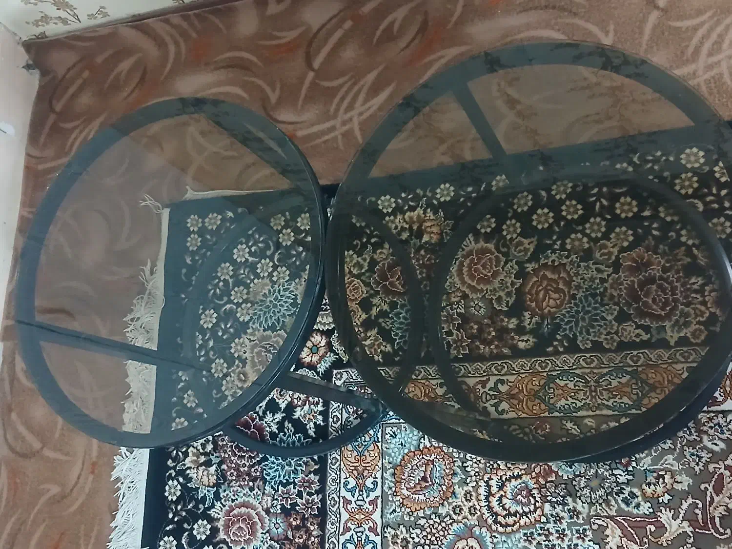 میز فلزی گرد ۵۰|میز و صندلی غذاخوری|مشهد, رسالت|دیوار