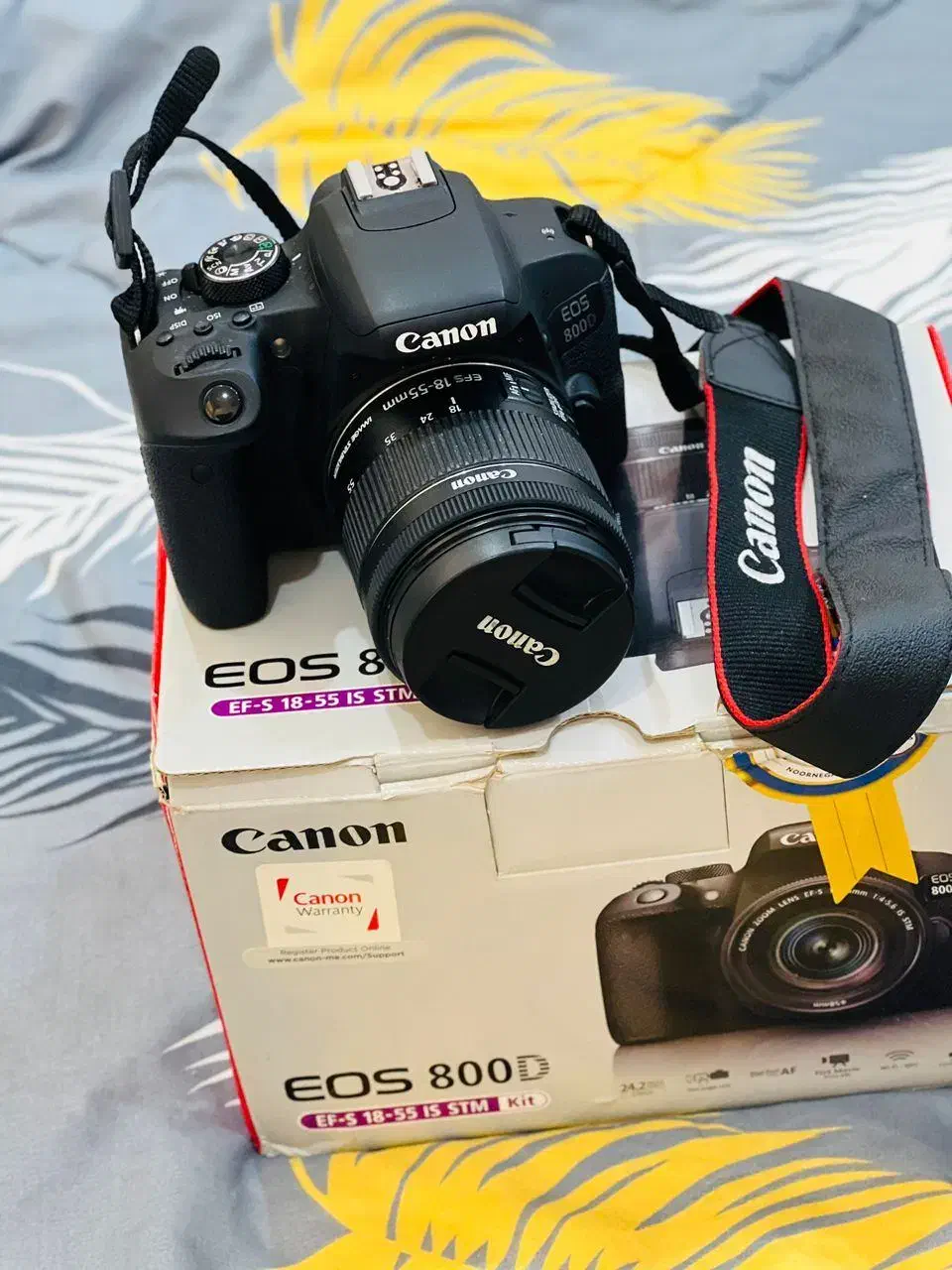 دوربین کانن مدل EOS 800D با لنز 18-55|دوربین عکاسی و فیلم‌برداری|اهواز, دانشگاه چمران|دیوار