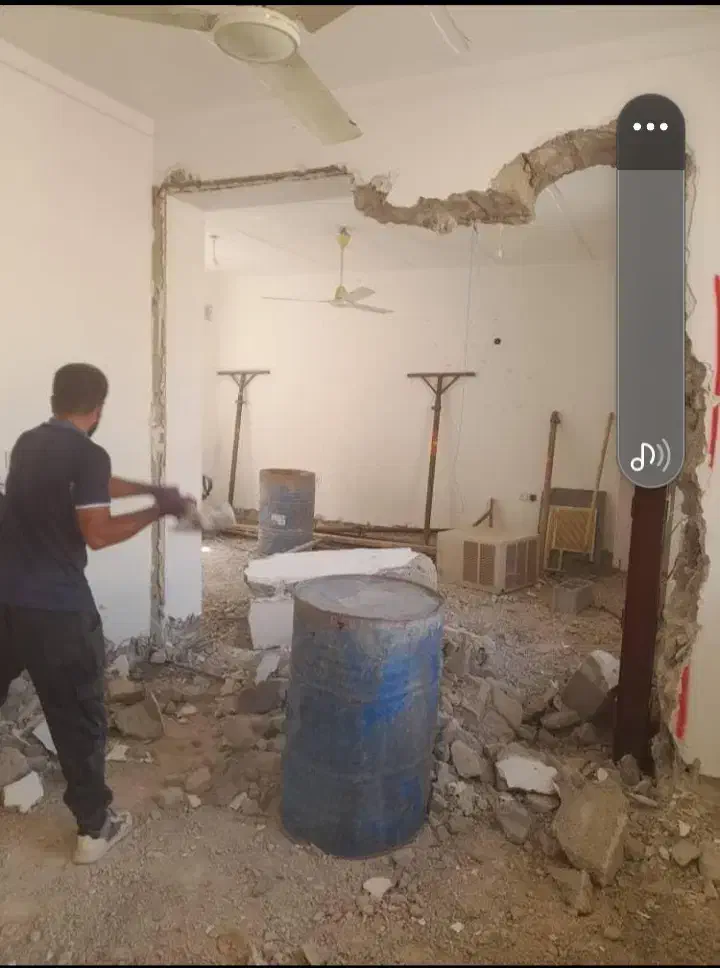 تخریب وکنده کاری باپیکور بزرگ‌وکوچیک|خدمات پیشه و مهارت|زابل, |دیوار