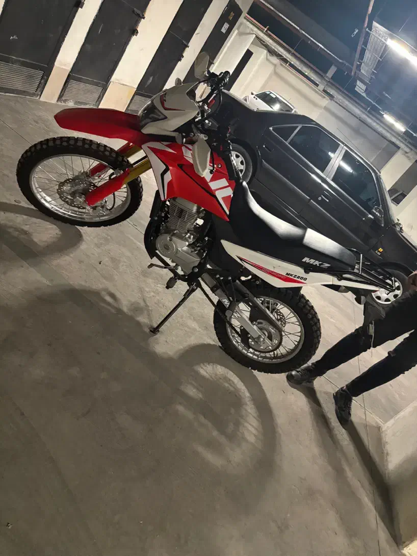 موتور تریل mkz 200 1403|موتورسیکلت|قم, شهرک قدس|دیوار