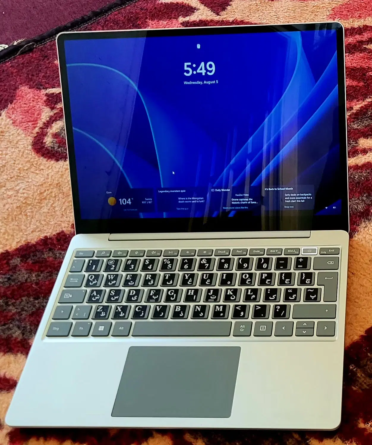 microsoft surface laptop Go2|رایانه همراه|قم, زند آباد|دیوار