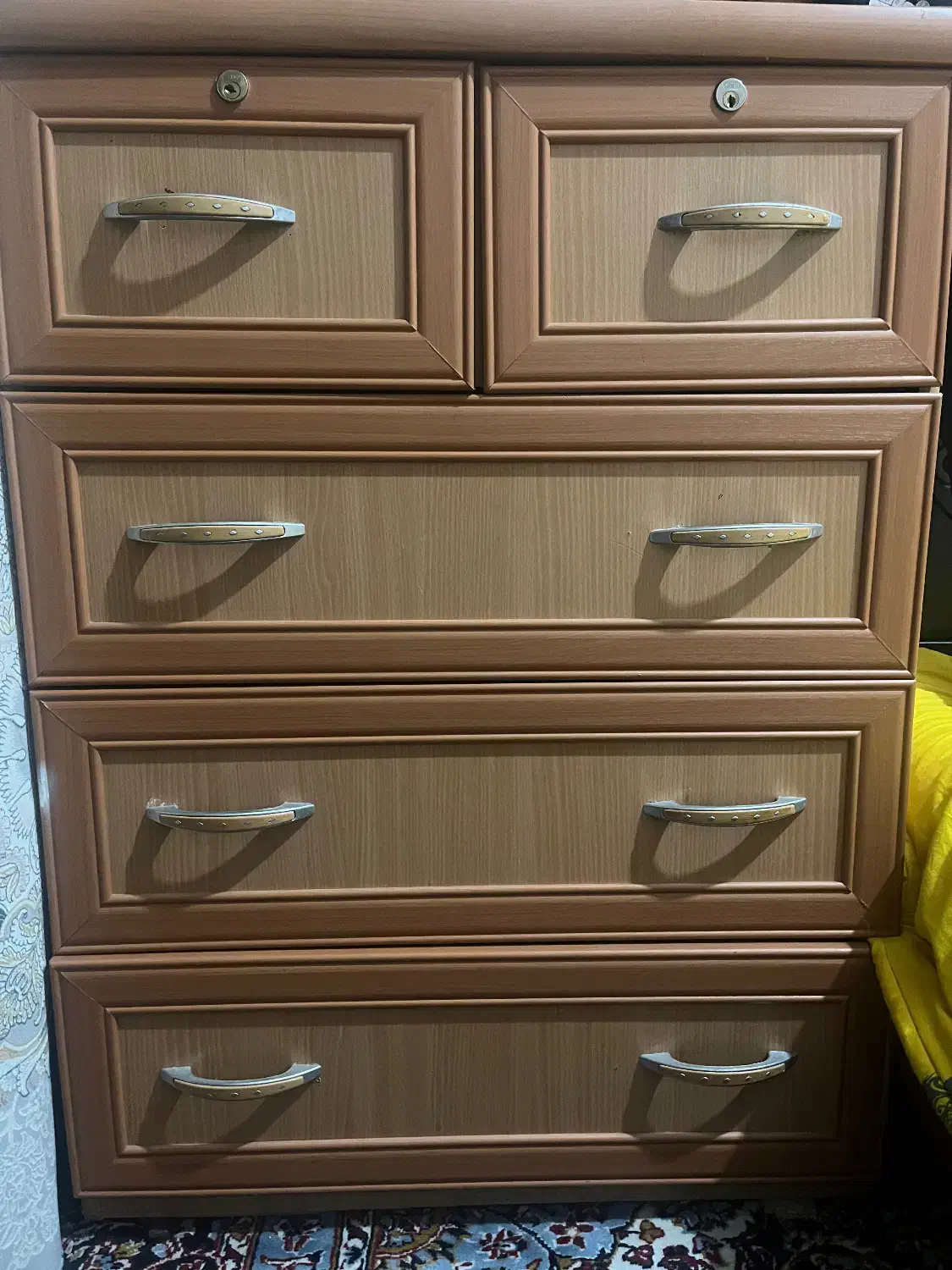 کشو قهوهای سالم|جاکفشی، کمد، دراور|نسیمشهر, |دیوار