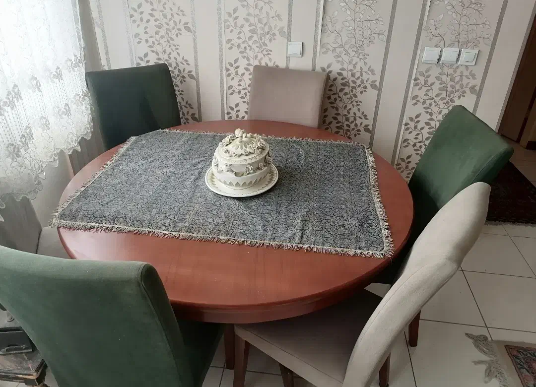 مبل و میزناهارخوری گرد|مبلمان خانگی و میز عسلی|پردیس, فاز ۳|دیوار