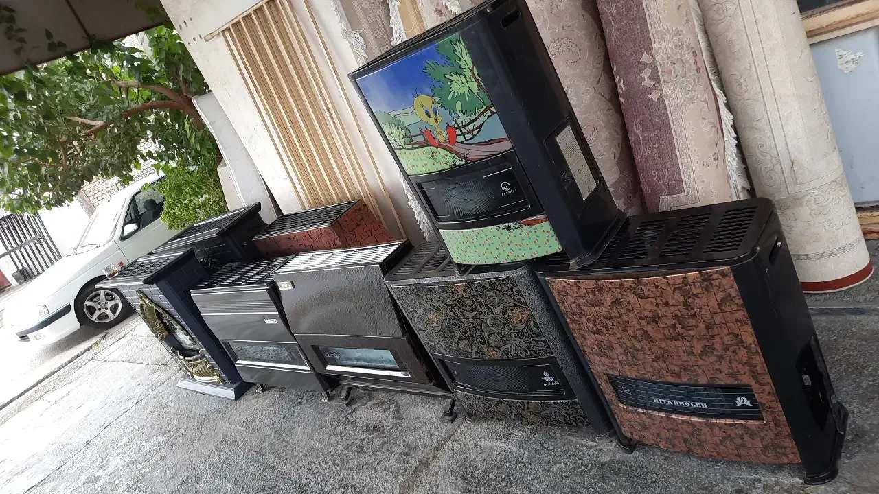 انواع بخاری دسته دو|بخاری، هیتر، شومینه|گنبد کاووس, |دیوار