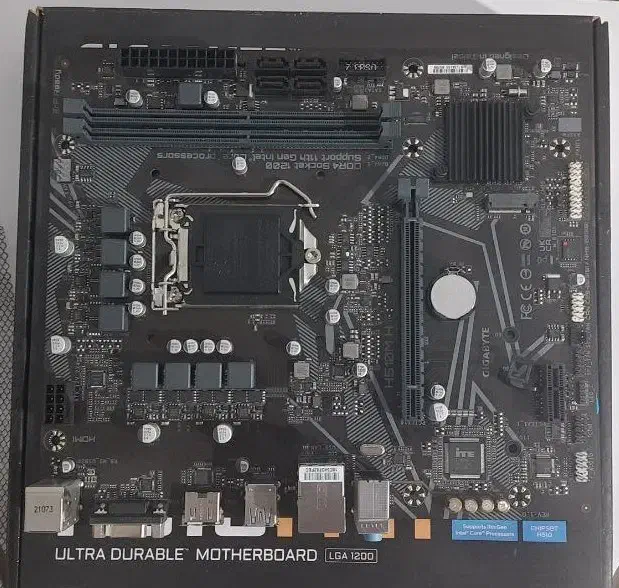 مادربورد گیگابایت H510MH|قطعات و لوازم جانبی رایانه|کرمانشاه, |دیوار