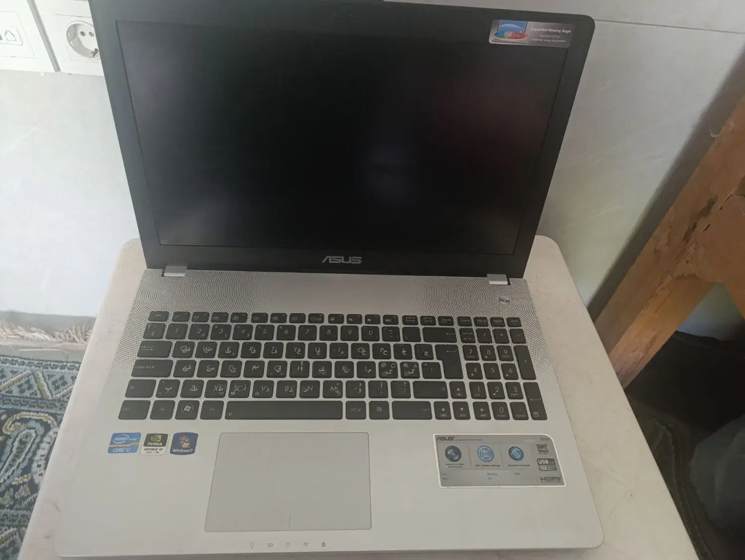 لبتاب ایسوز n56v|رایانه همراه|شیراز, عادل آباد|دیوار