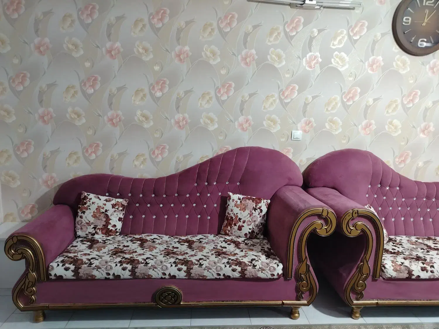 مبل هفت نفره|مبلمان خانگی و میز عسلی|پاکدشت, شهرک امام رضا|دیوار